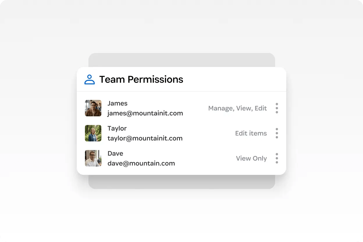 1Password Enterprise admin console
